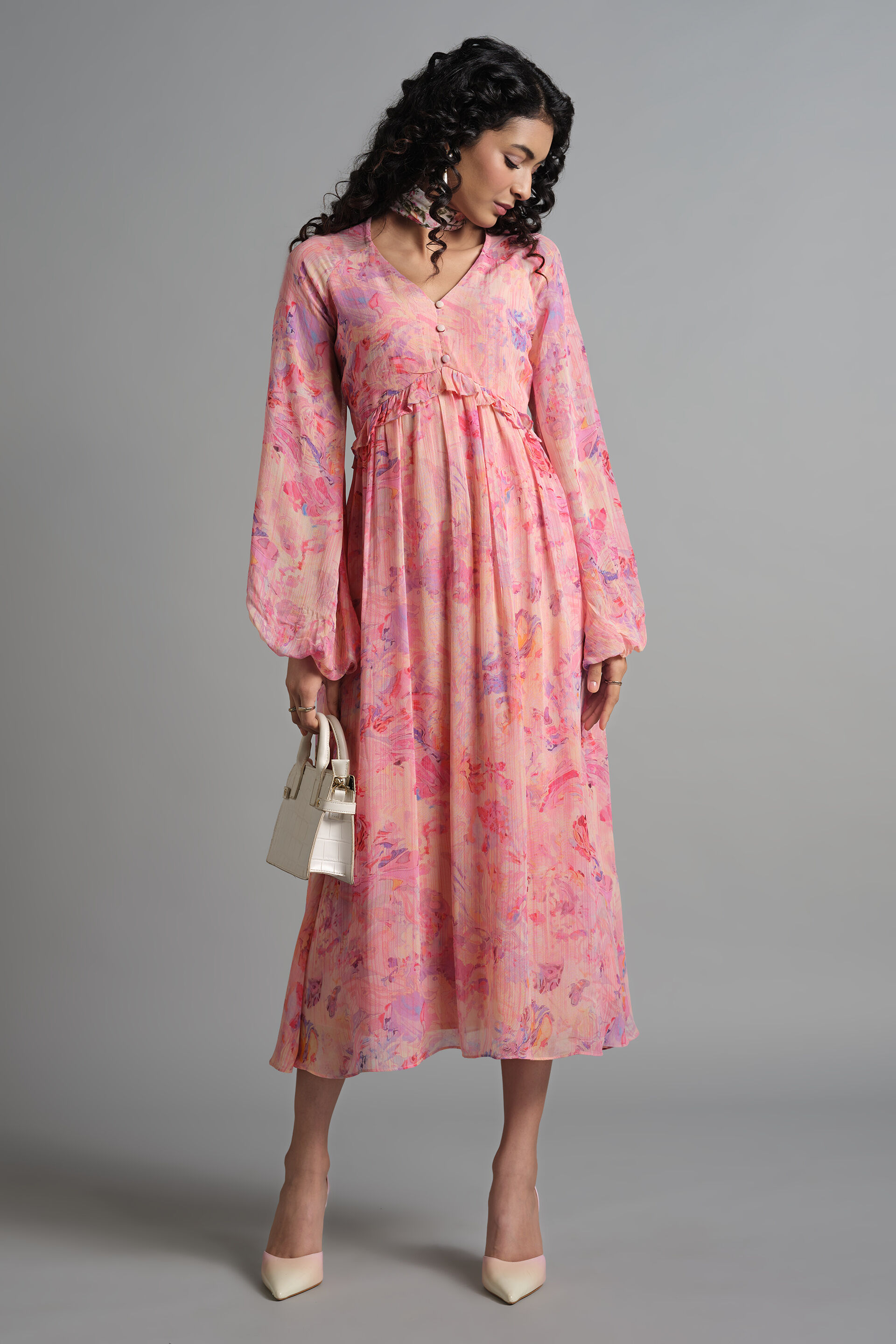 Oviedo Dress, Pink, image 1